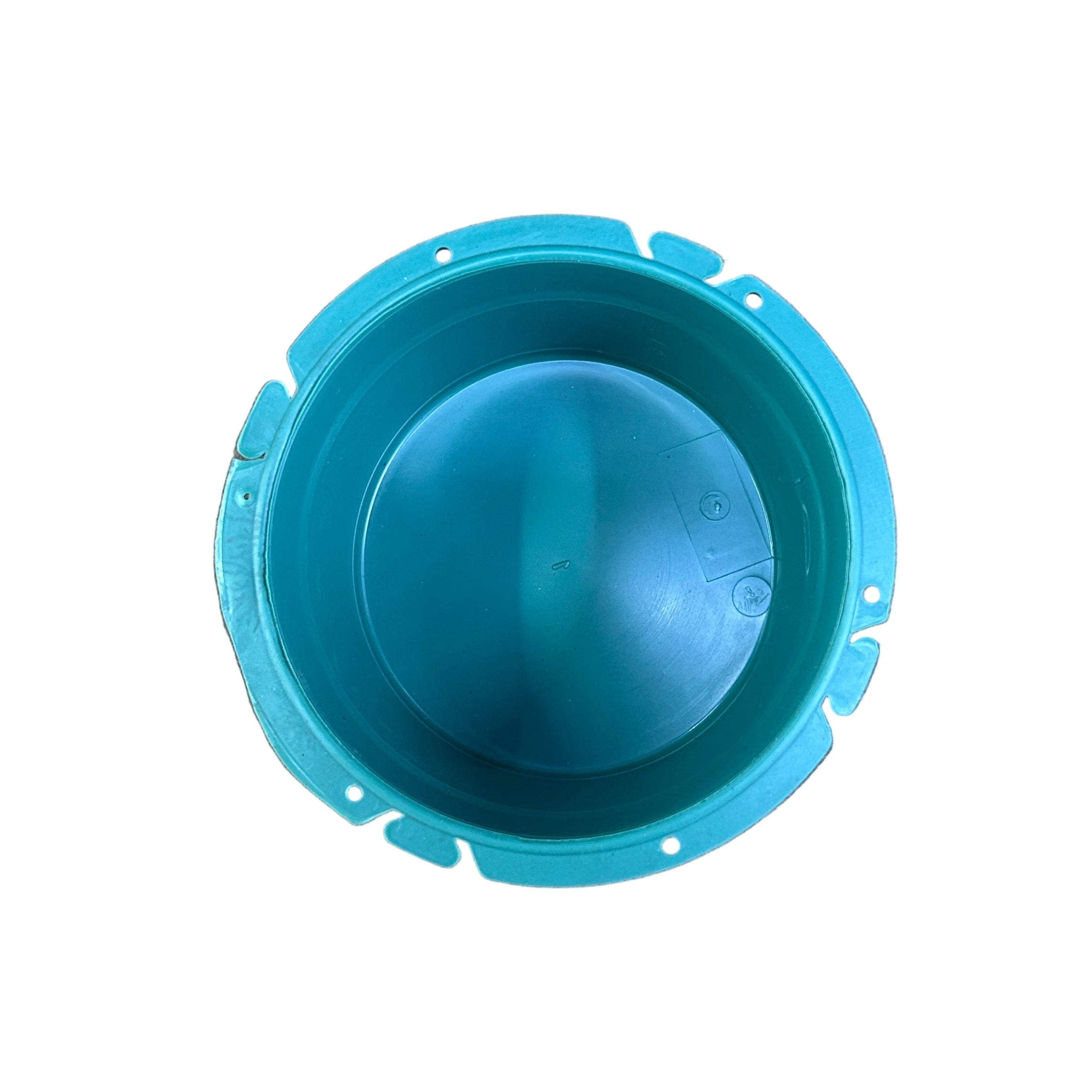 round floral container