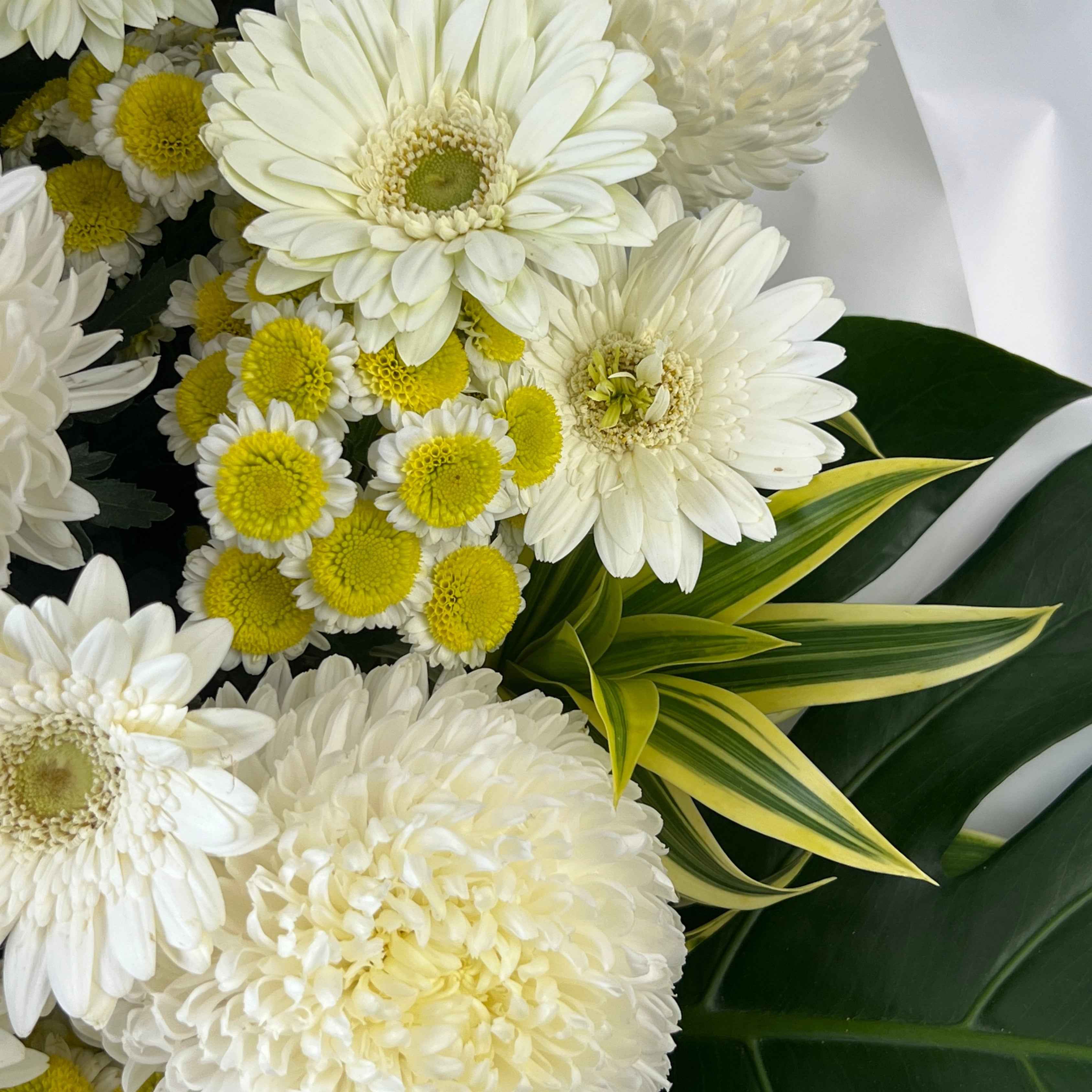 Iris Condolence Flower Stand