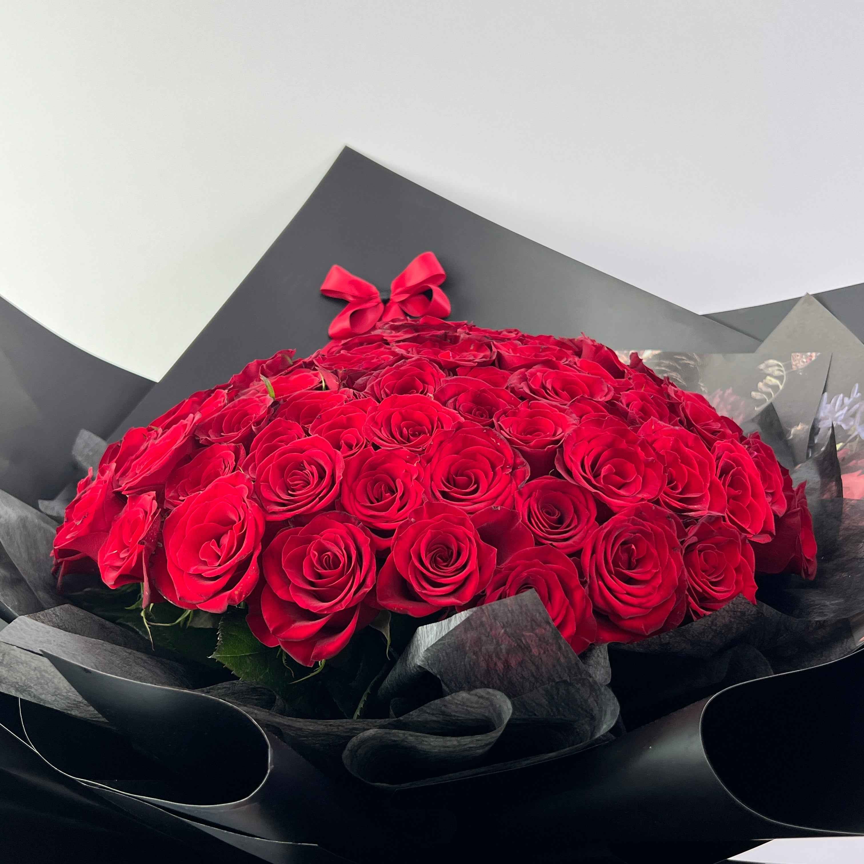99 Eternal Love Red Rose Bouquet